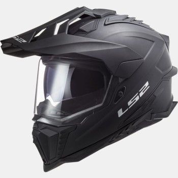 LS2 casque cross enduro quad trail MX701 EXPLORER SOLID noir mat