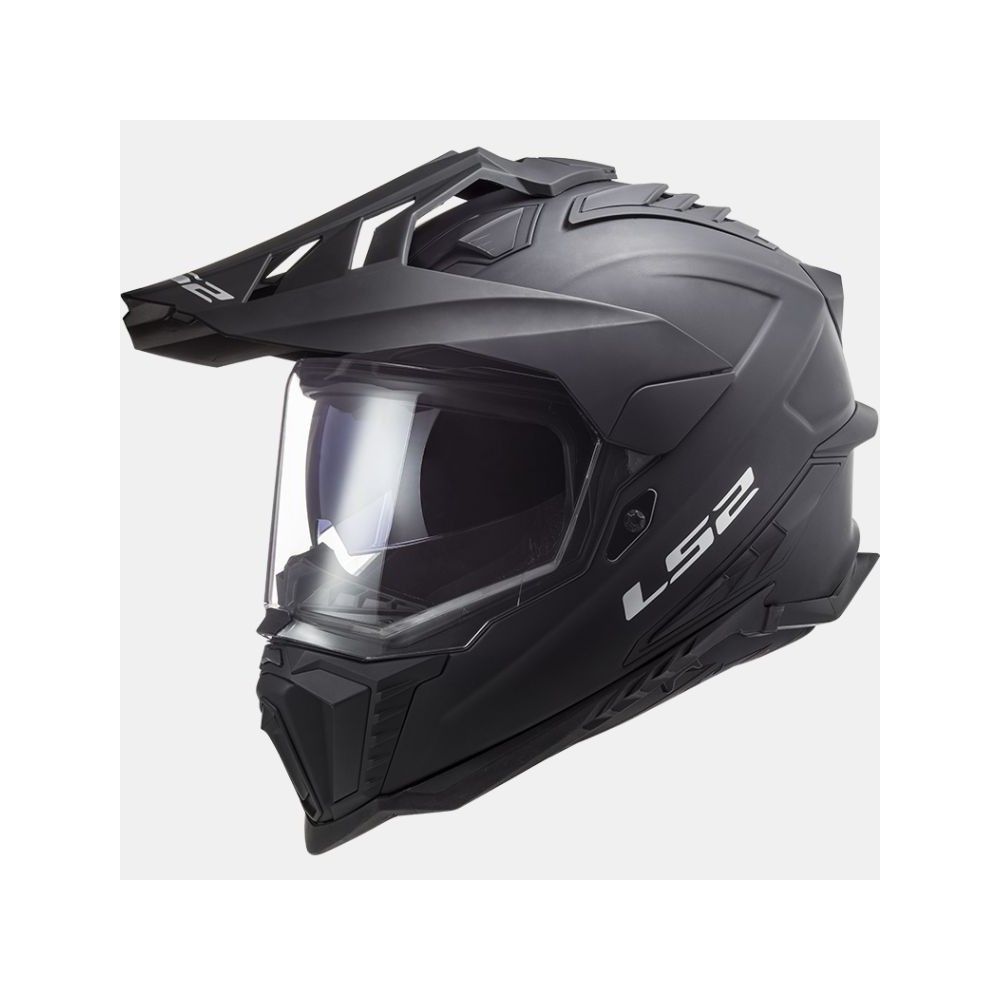 LS2 casque cross enduro quad trail MX701 EXPLORER SOLID noir mat