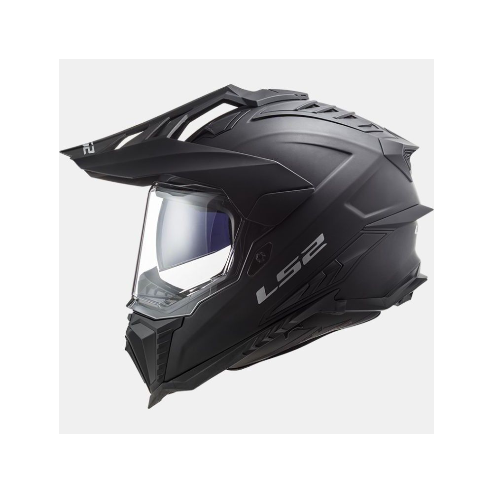 LS2 casque cross enduro quad trail MX701 EXPLORER SOLID noir mat