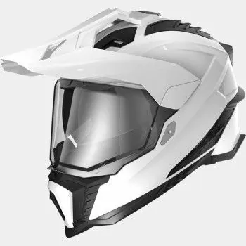 LS2 casque cross enduro quad trail MX701 EXPLORER SOLID blanc brillant