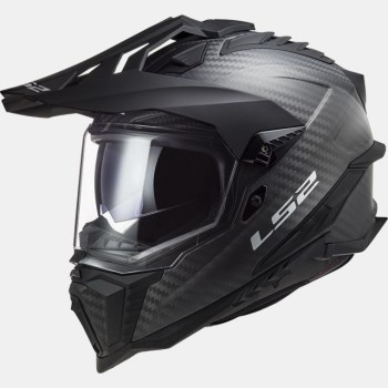 LS2 MX701 EXPLORER CARBON SOLID cross enduro quad trail motorcycle helmet gloss carbon