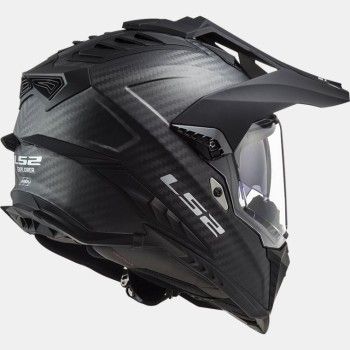 LS2 MX701 EXPLORER CARBON SOLID cross enduro quad trail motorcycle helmet gloss carbon