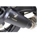 IXRACE KAWASAKI Z650 & NINJA 650 2020 to 2021 MK2 BLACK complete silencer AK7154SB EURO 4 approved