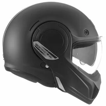 NOX casque intégral modulable en jet STRATOS moto scooter noir mat