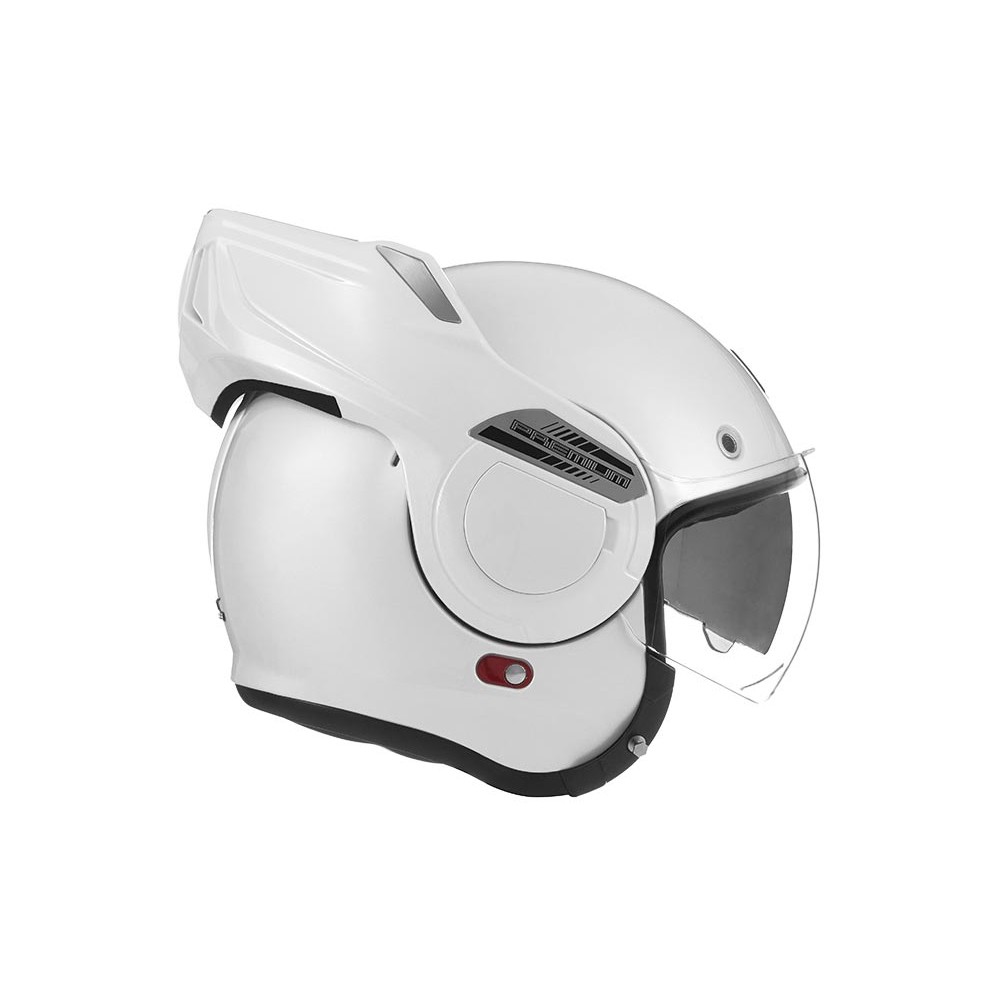 NOX STRATOS modular in jet helmet moto scooter gloss white