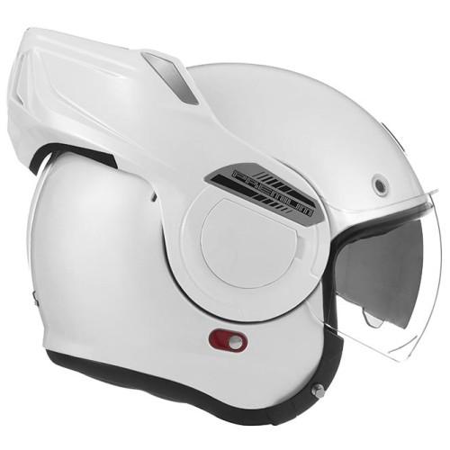 NOX STRATOS modular in jet helmet moto scooter gloss white