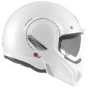 NOX STRATOS modular in jet helmet moto scooter gloss white