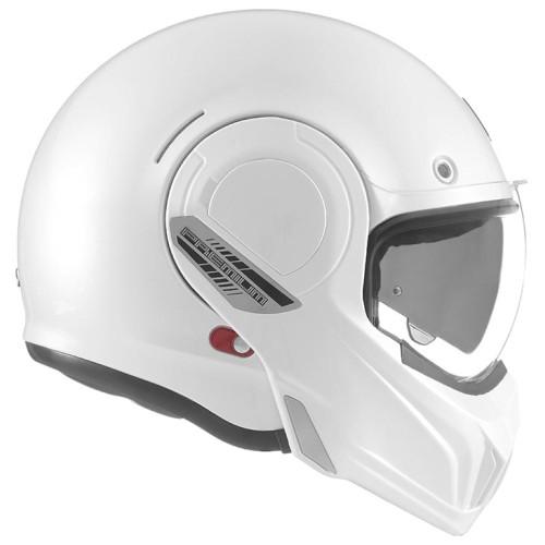 NOX STRATOS modular in jet helmet moto scooter gloss white