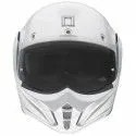 NOX STRATOS modular in jet helmet moto scooter gloss white