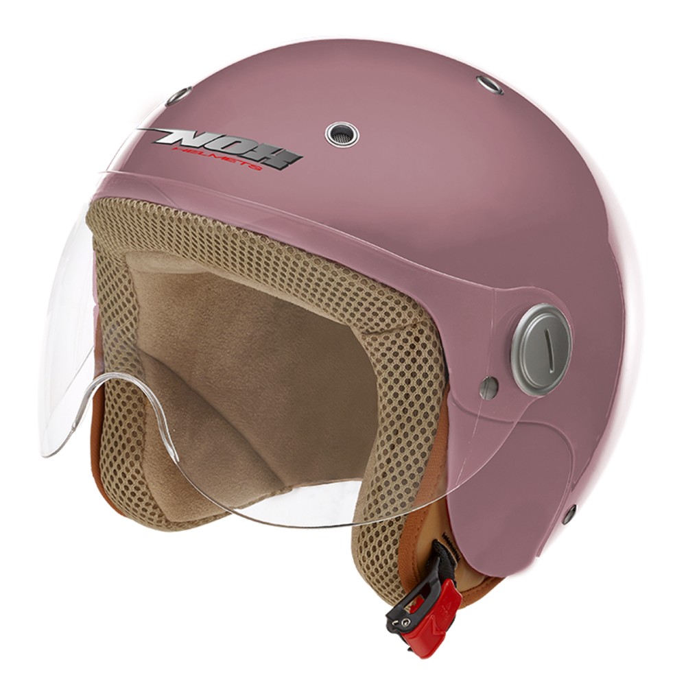 NOX jet helmet child kid moto scooter N217 JUNIOR gloss pink