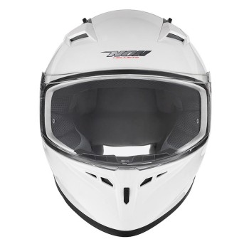 NOX N961K kid integral full-face helmet gloss white