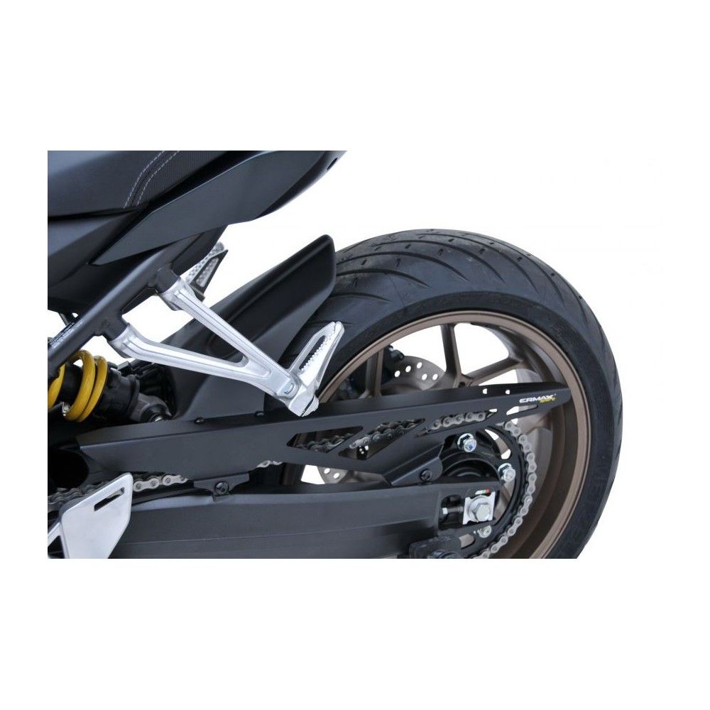 ermax honda CBR 650 R 2021 garde boue AR PEINT 1 couleur + protection de chaine alu