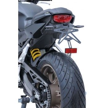 ermax honda CBR 650 R 2021 support de plaque ALU noir SUP13