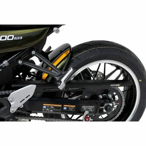 ERMAX Kawasaki Z900 RS 2018 2019 2020 2021 garde boue AR lèche roue PEINT + carter de chaine alu