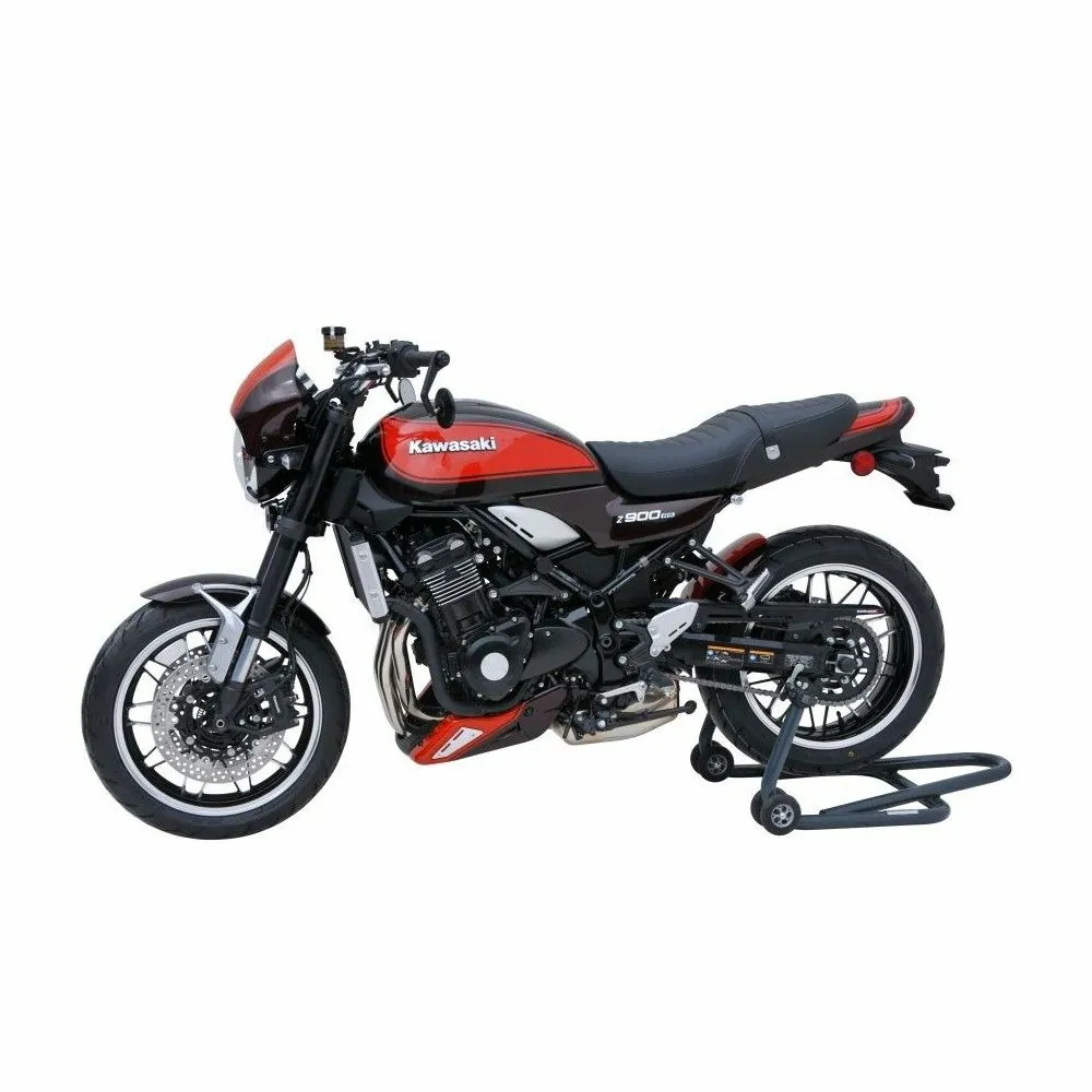 ERMAX Kawasaki Z900 RS 2018 2019 2020 2021 garde boue AR lèche roue PEINT + carter de chaine alu