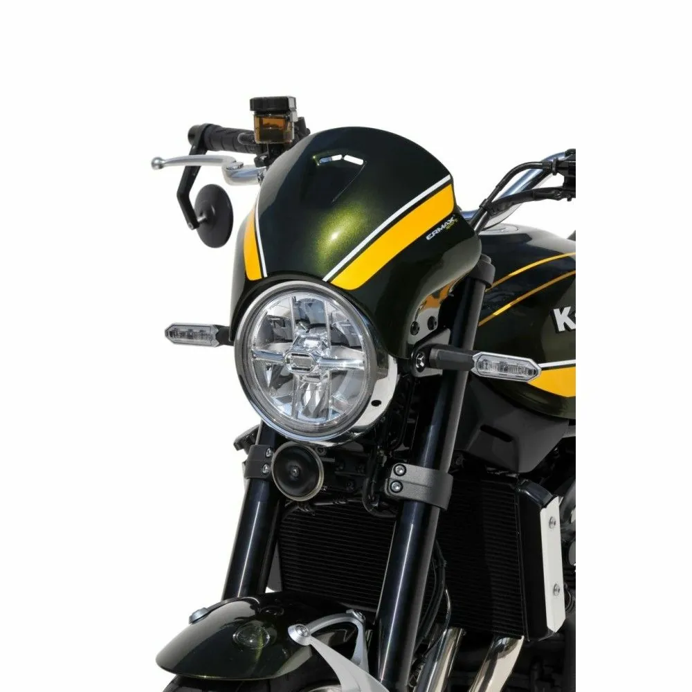 ERMAX Kawasaki Z900 RS 2018 2019 2020 2021 tête de fourche saute vent peint