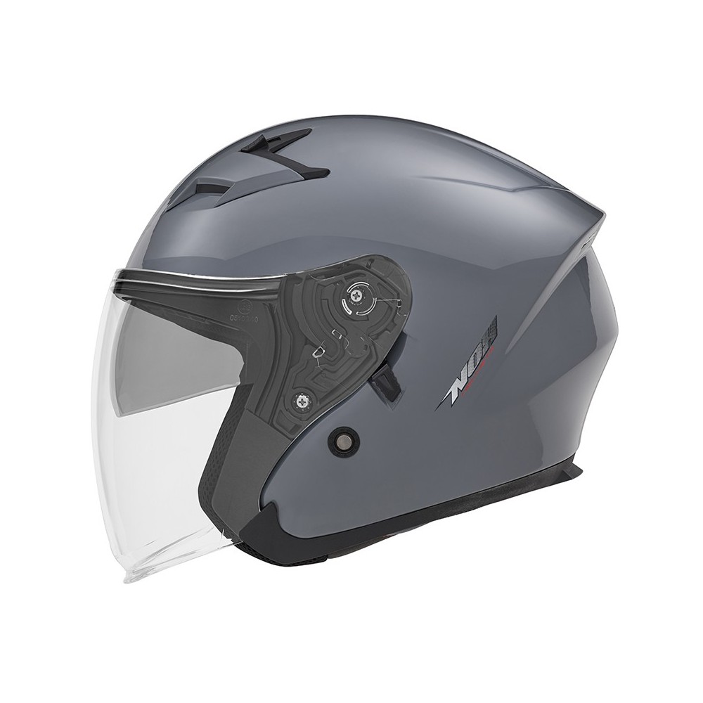 NOX jet helmet moto scooter N127 gloss nardo grey