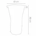 HARISSON sac à dos tube sacoche arrière moto scooter étanche 50L - DA505