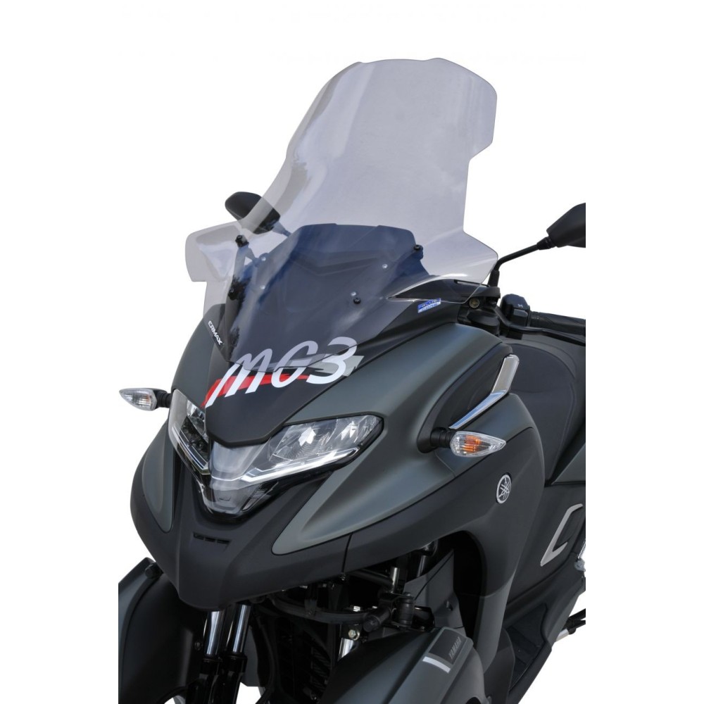 ermax yamaha TRICITY 300 2020 2021 TOURING HP with hands protections windscreen - 70cm