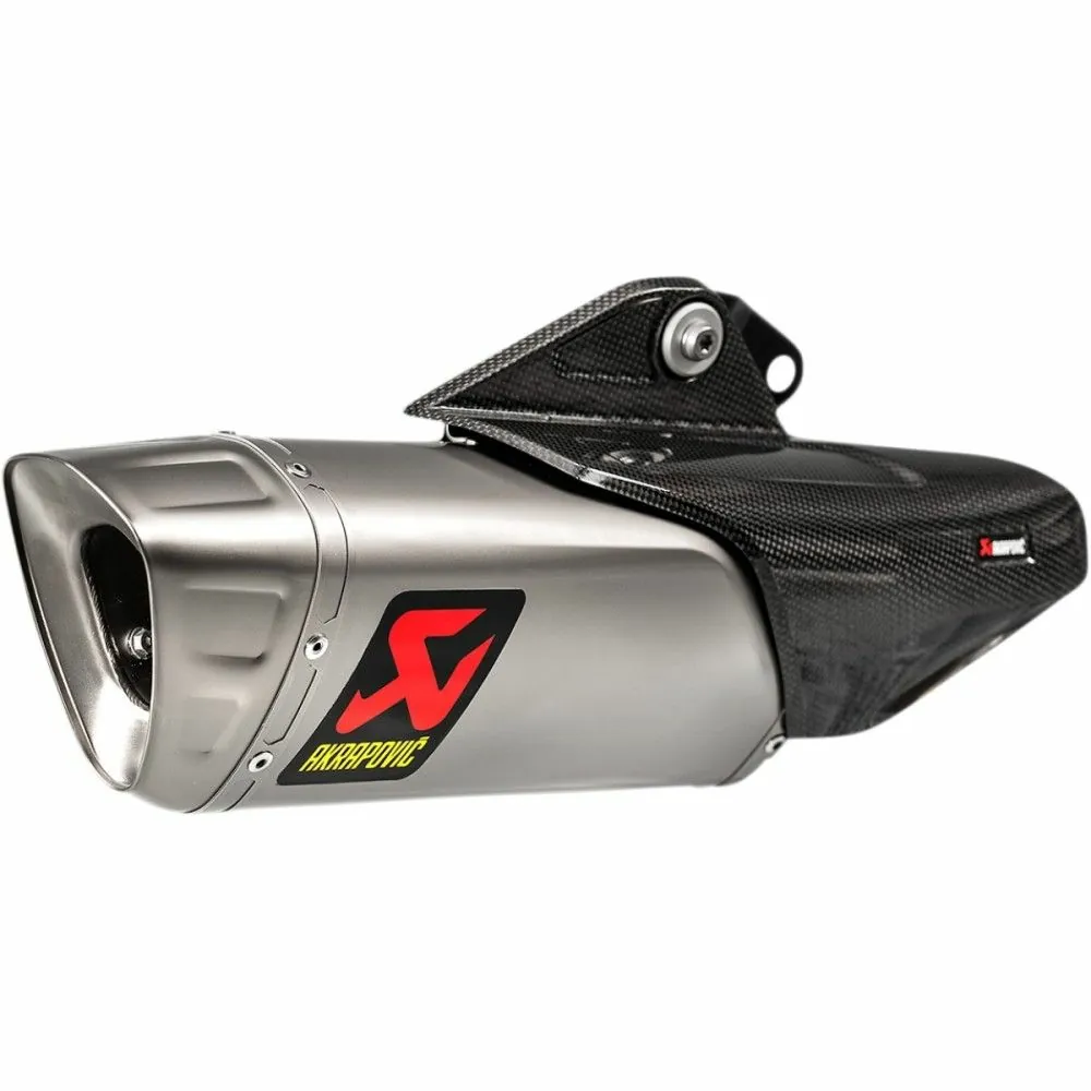 AKRAPOVIC YAMAHA YZF R1 / R1M 2015 à 2022 pot d'échappement TITANE  hom. CE SLIP-ON 1811-3873