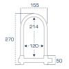 CHAFT FR SECURITE Antivol moto U 120 x 217 - SRA - AV250