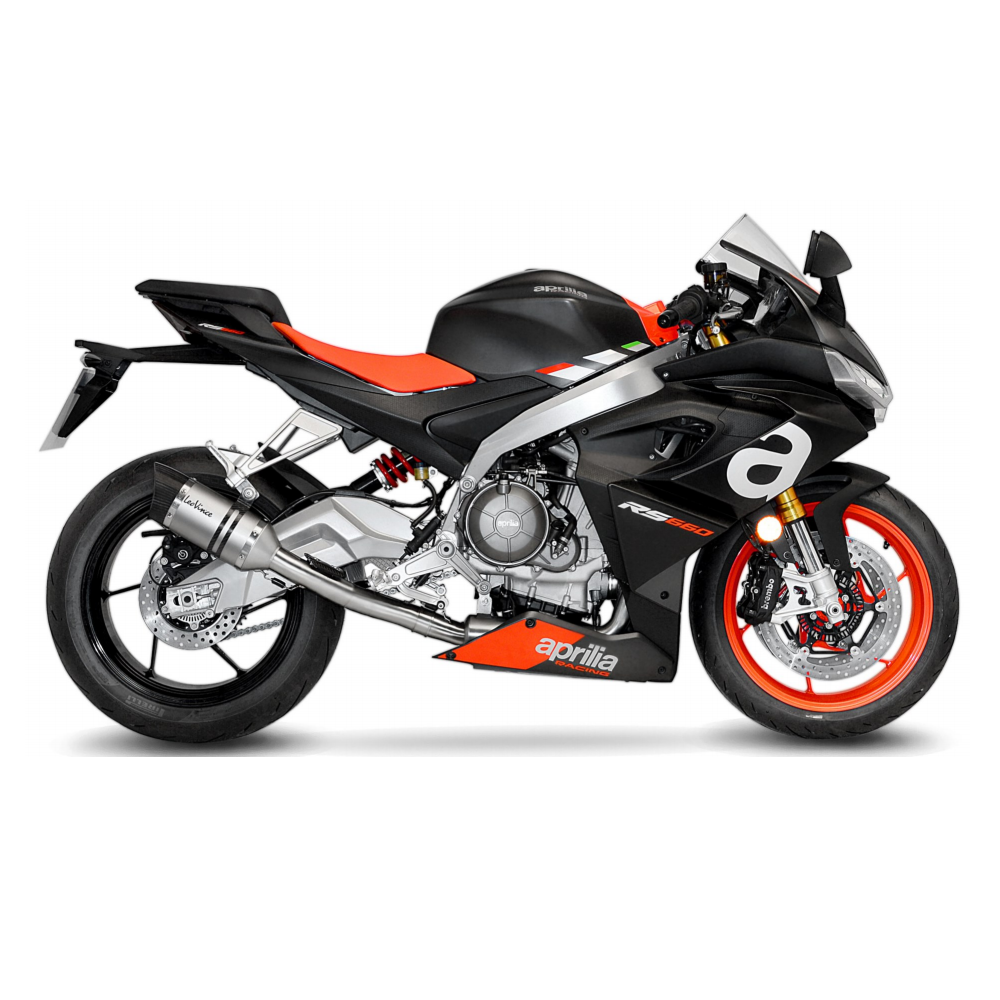 LEOVINCE APRILIA RS 660 / TUONO 660 / 2021 2022 LV PRO complete exhaust line inox silencer NOT CE approved 14369E