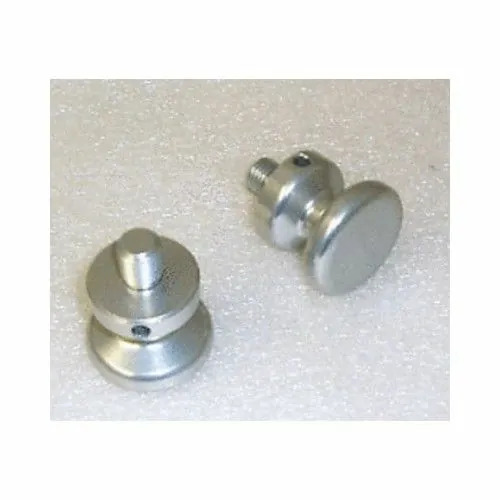 diabolo RACING béquille moto en ALU argent anodisé - par paire
