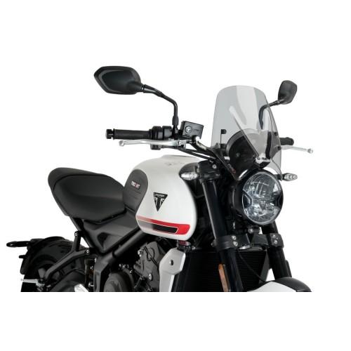 PUIG Saute Vent Bulle new génération SPORT TRIUMPH TRIDENT 660 / 2021 2025 - 20638