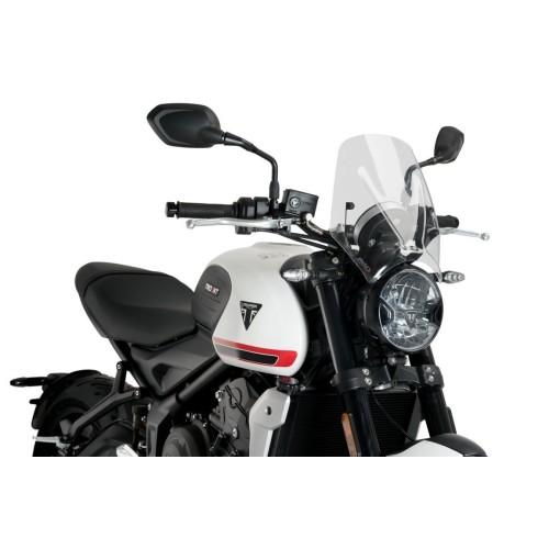 PUIG SPORT wind deflector new generation TRIUMPH TRIDENT 660 / 2021 2025 ref 20638