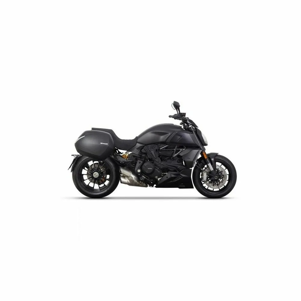 SHAD 3P - side case support DUCATI DIAVEL 1260 / 2019 2024 - D0DV11IF