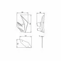 PUIG kit ailerons carénage Downforce KAWASAKI Z900 / 2017 2019 - 20327