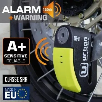 URBAN Antivol bloque disque alarme moto 999 SRA ARTAGO