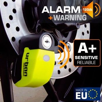 URBAN block disk alarm security UR6 motorcycle scooter