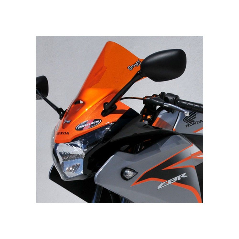 ERMAX honda CBR 125 150 2011 2018 AEROMAX double curve windscreen 38cm