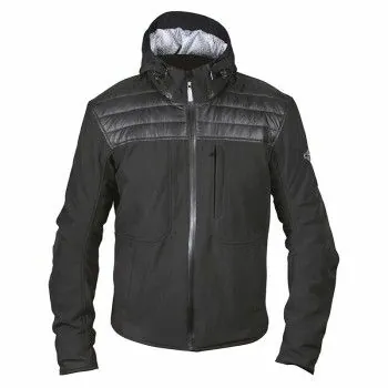 HARISSON veste moto HYBRIDE sportswear homme étanche noir