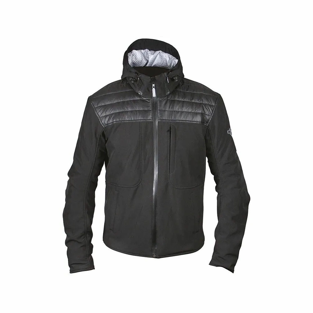 HARISSON veste moto HYBRIDE sportswear homme étanche noir