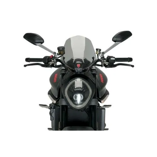 PUIG SPORT wind deflector new generation DUCATI MONSTER 937 / 2021 2025 ref 20712