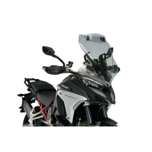 PUIG TOURING wind deflector with visor Ducati MULTISTRADA V4 / S / SPORT / 2021 2025 ref 20733
