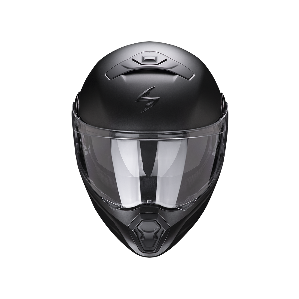 scorpion-casque-modulaire-exo-930-smart-solid-moto-scooter-noir