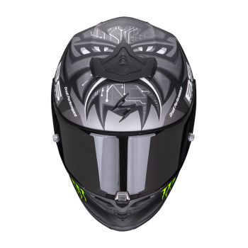 scorpion-casque-premium-integral-exo-r1-air-fabio-monster-replica-moto-scooter-noir-argent