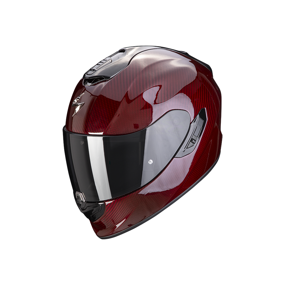 scorpion-casque-premium-integral-exo-1400-carbon-air-solid-moto-scooter-rouge