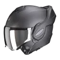 SCORPION casque modulaire EXO-TECH EVO CARBON SOLID moto scooter noir mat