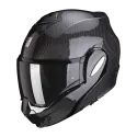 SCORPION modular helmet EXO-TECH EVO CARBON SOLID moto scooter black