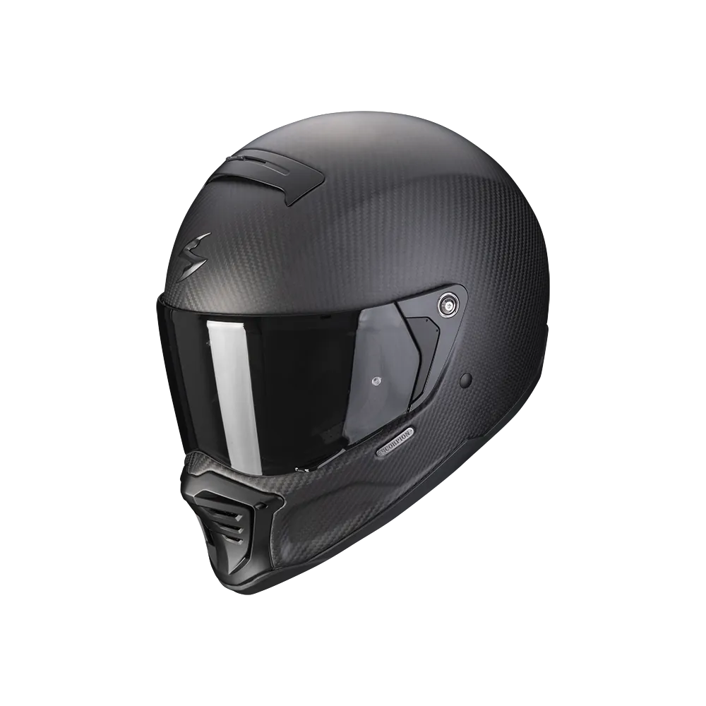 SCORPION casque PREMIUM EXO-HX1 CARBON SE moto scooter mat noir