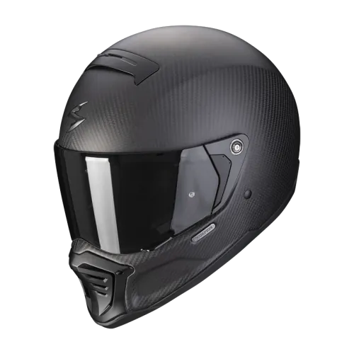 SCORPION casque PREMIUM EXO-HX1 CARBON SE moto scooter mat noir