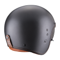 SCORPION casque PREMIUM jet BELFAST CARBON EVO SOLID moto scooter noir mat