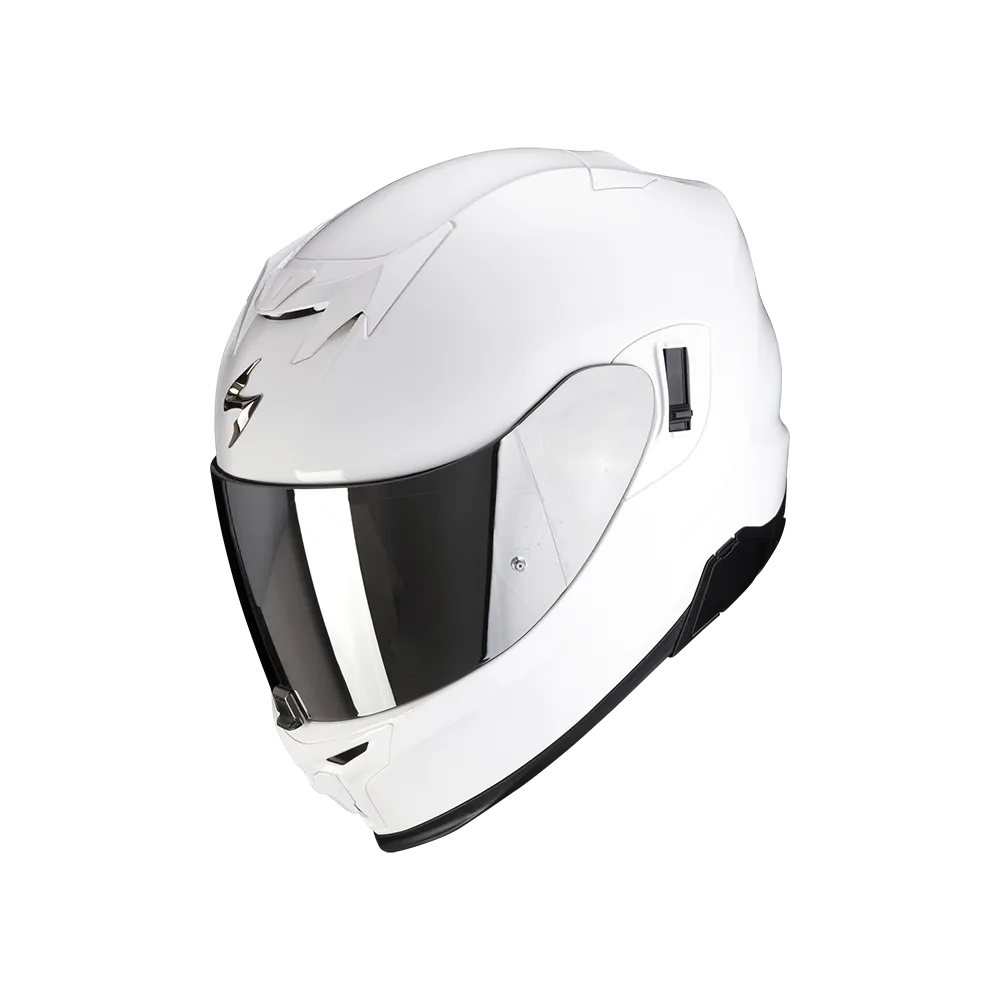 SCORPION casque intégral EXO-520 EVO AIR SOLID moto scooter blanc