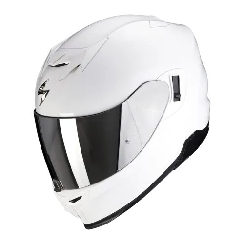 SCORPION casque intégral EXO-520 EVO AIR SOLID moto scooter blanc