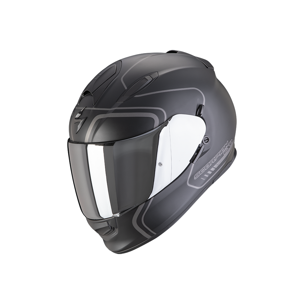 scorpion-helmet-exo-491-west-fullface-moto-scooter-black-silver