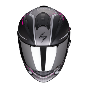 scorpion-casque-integral-exo-491-run-moto-scooter-noir-rose